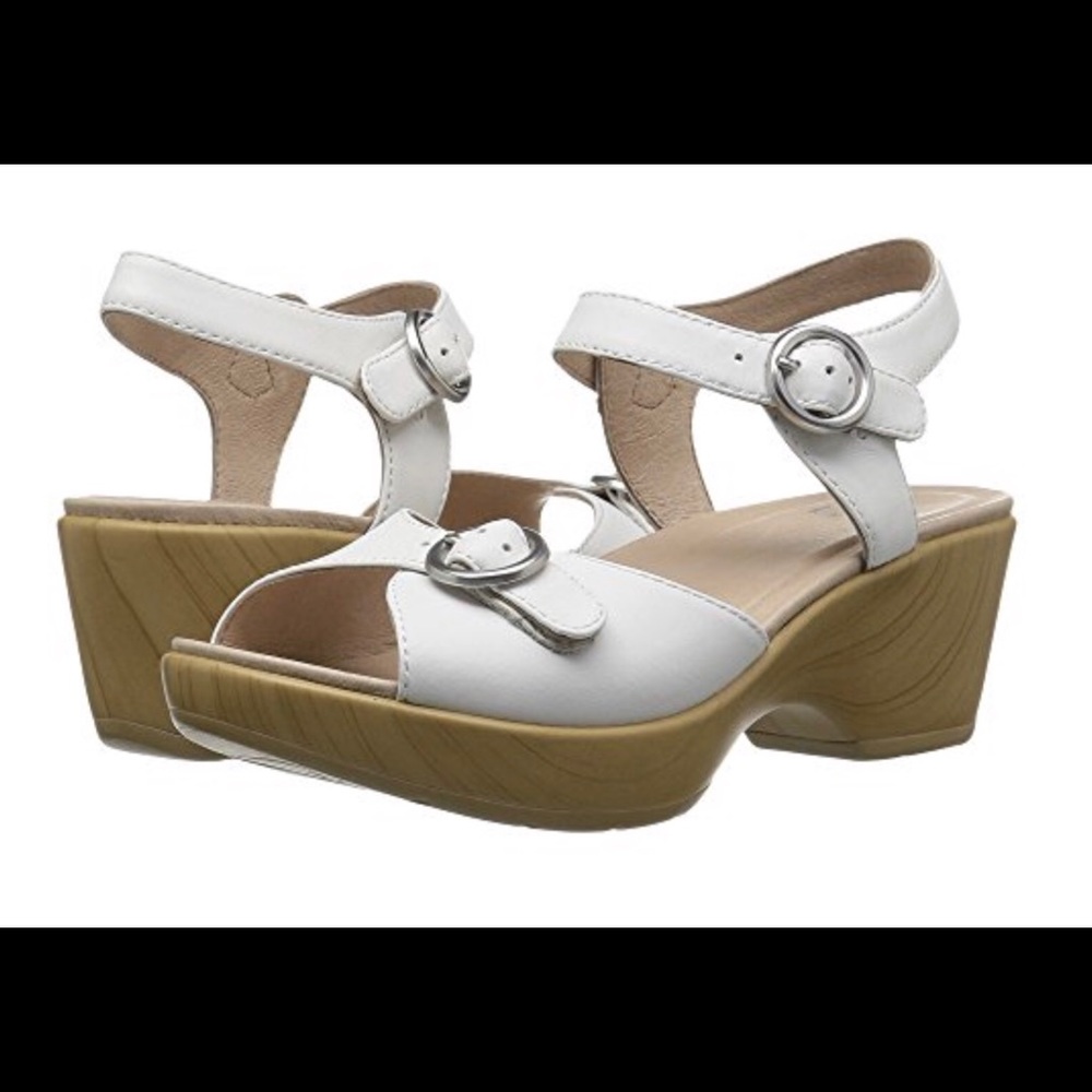 White Dansko Sandals